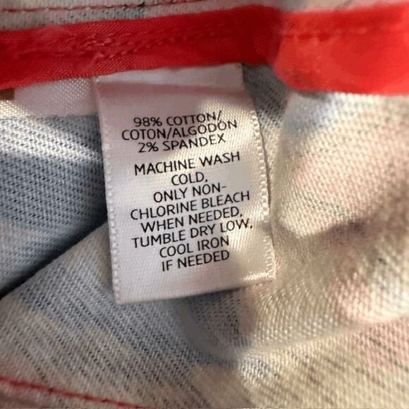 Loft Pencil Skirt Tropical Floral Print Zip Closure Stretch Comfort Size 0 - Picture 6 of 9